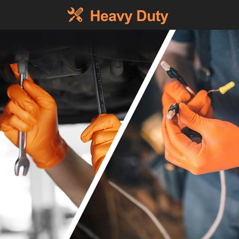 TitanFlex nitrile gloves suitable for disposable use in many tasks