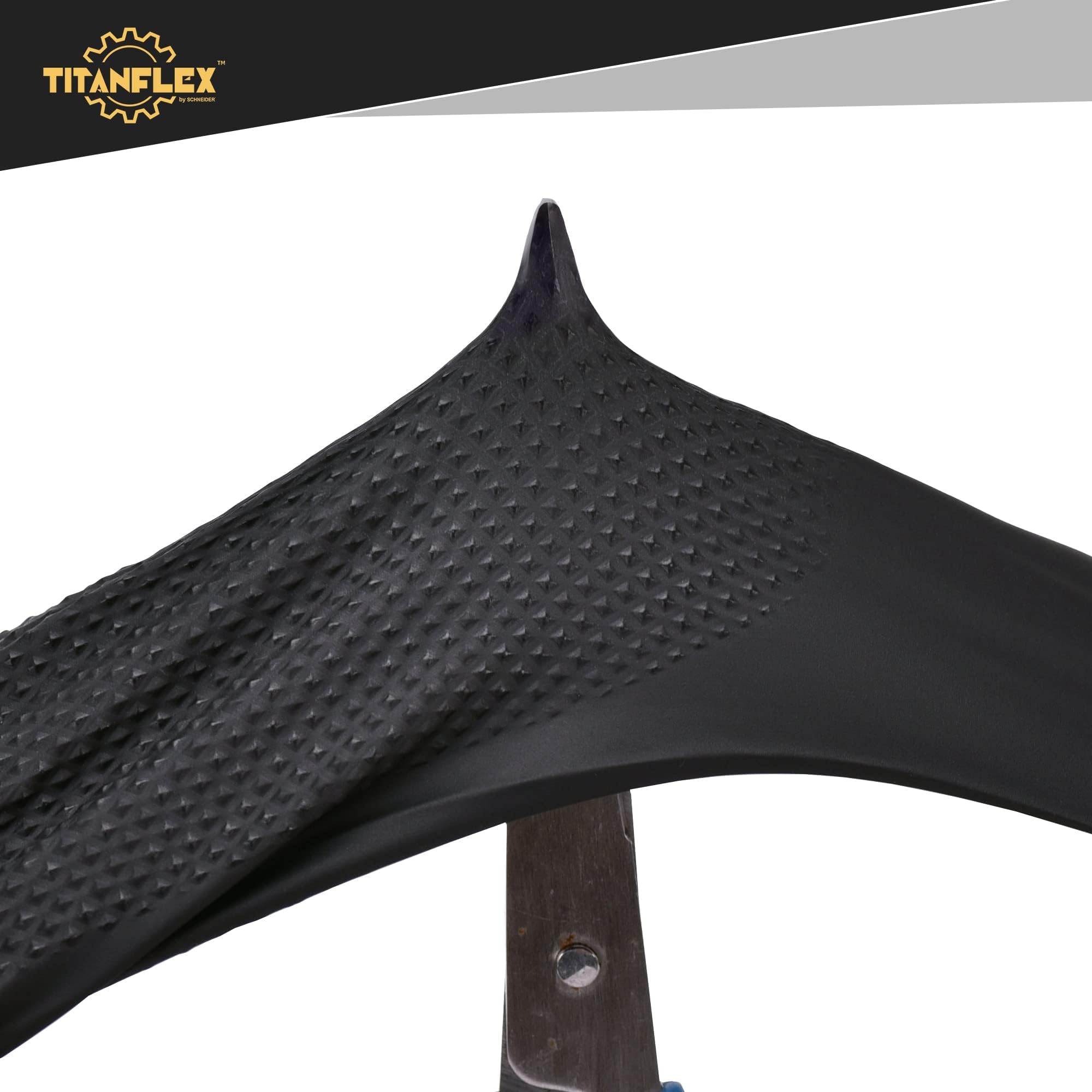 TitanFlex latex-free gloves offering elasticity and reduced latex reactions.