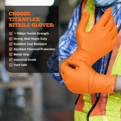 TitanFlex mechanic gloves ideal for automotive and workshop dexterity
