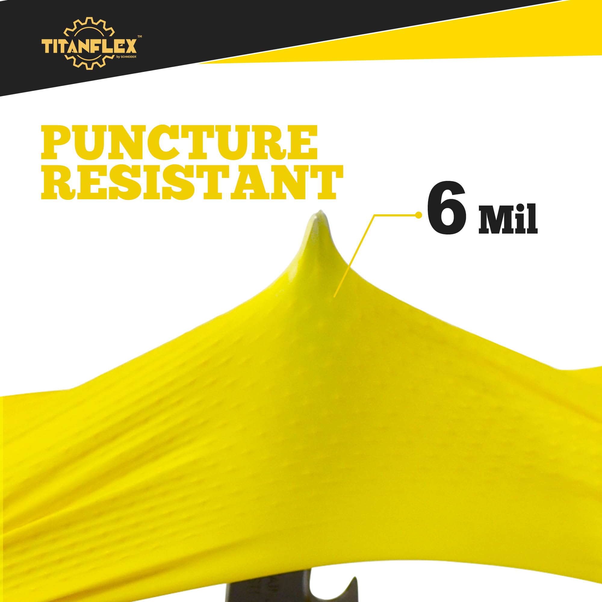 TitanFlex latex-free nitrile gloves for sensitive skin and safe handling