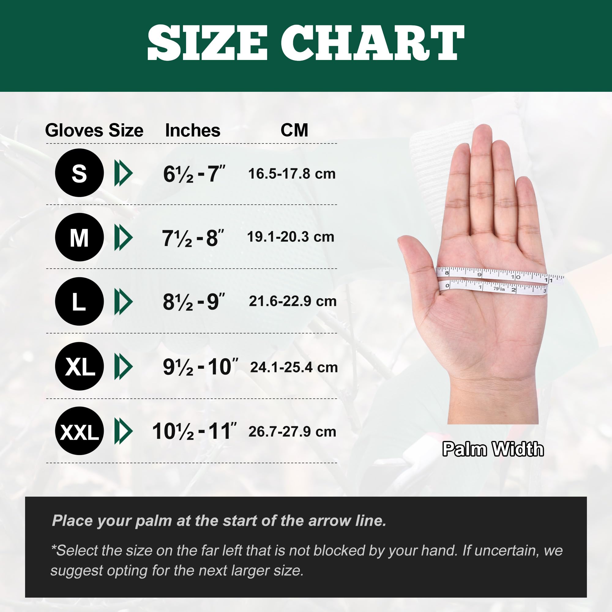 TitanFlex rolled cuffs keep gloves secure during long shifts.
