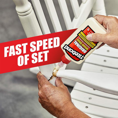 Smooth application of Titebond 5066F adhesive promotes clean joints and sandability.