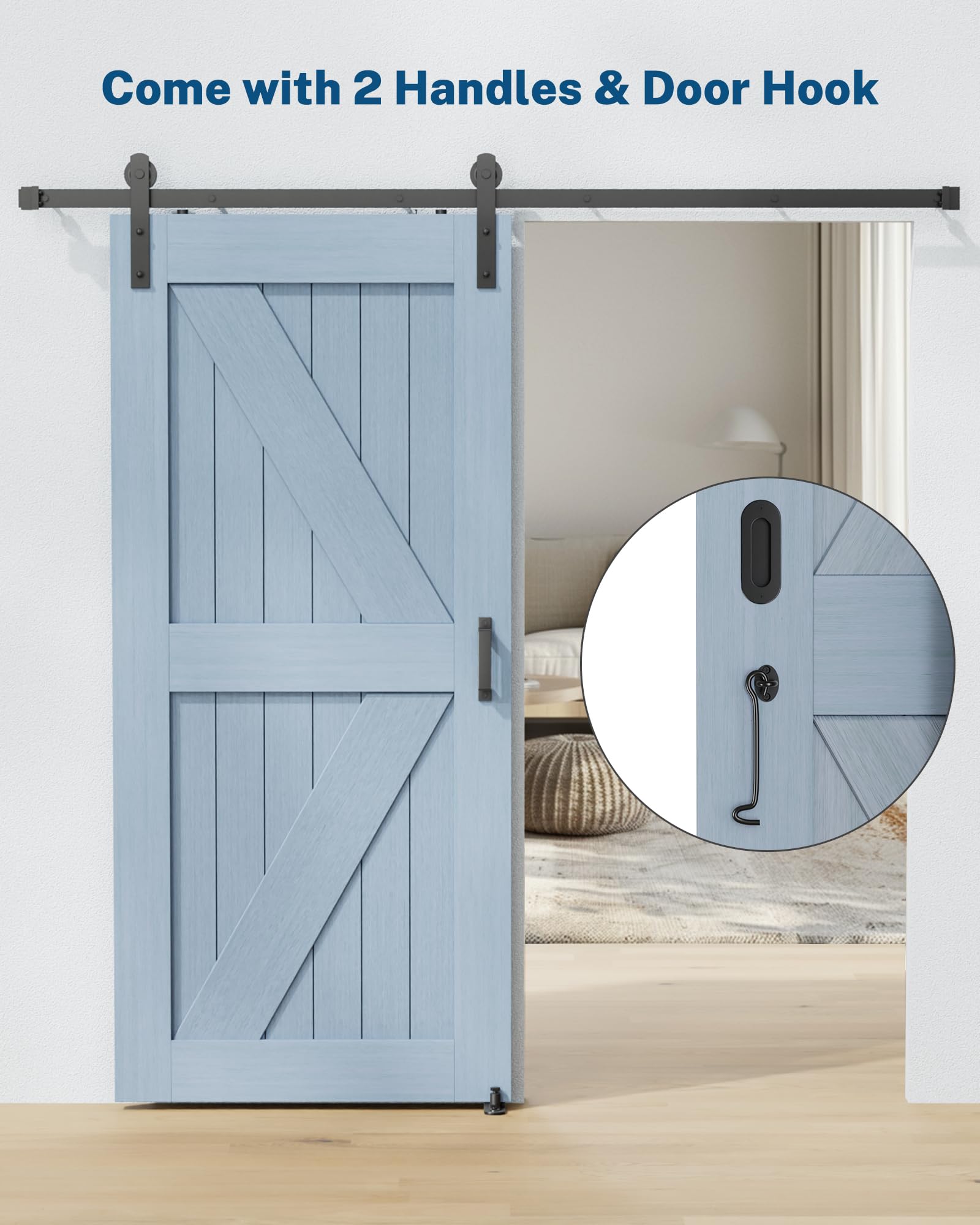 TITECK floor guide keeps the door aligned during sliding