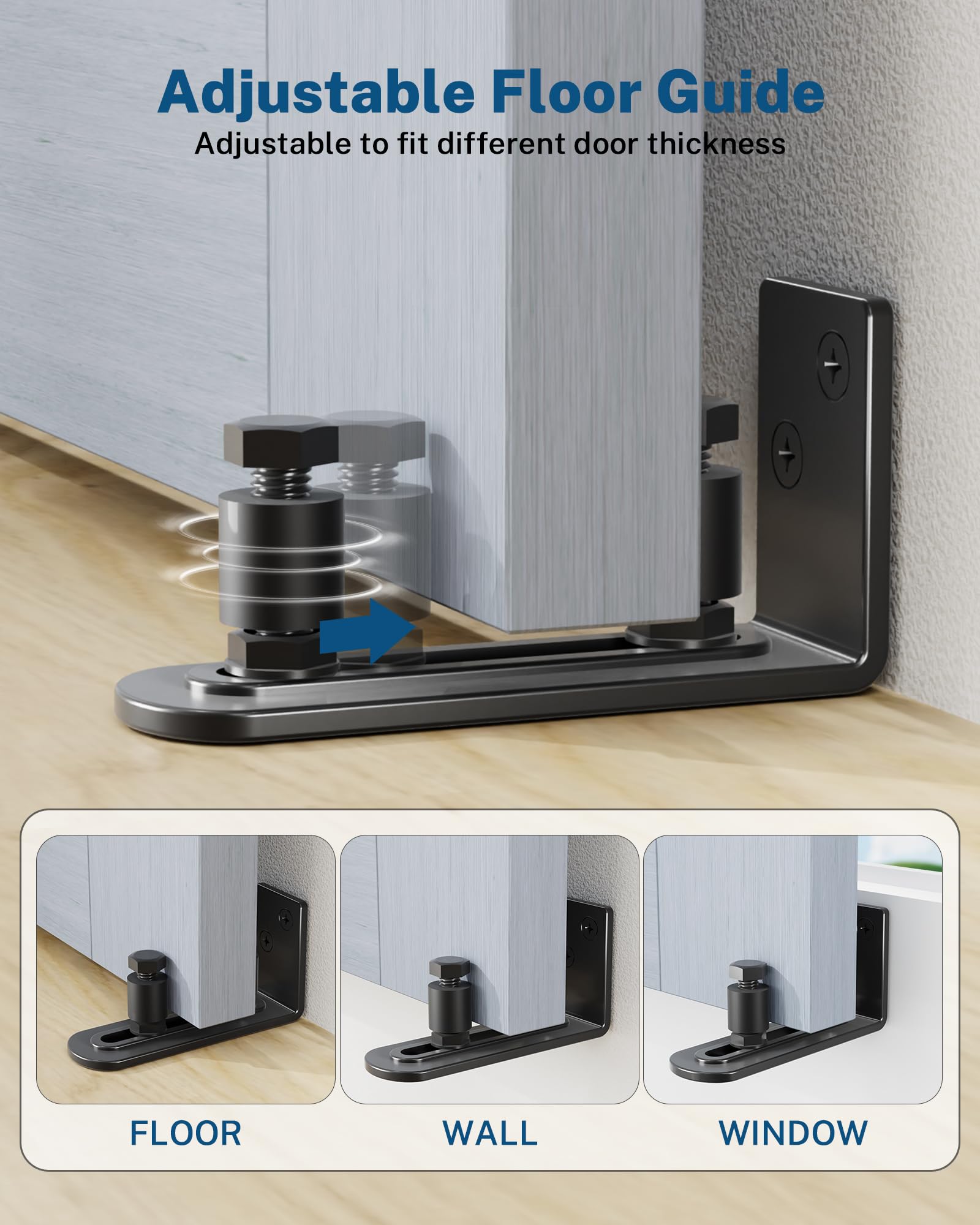 TITECK door handle and latch for easy opening and secure closure