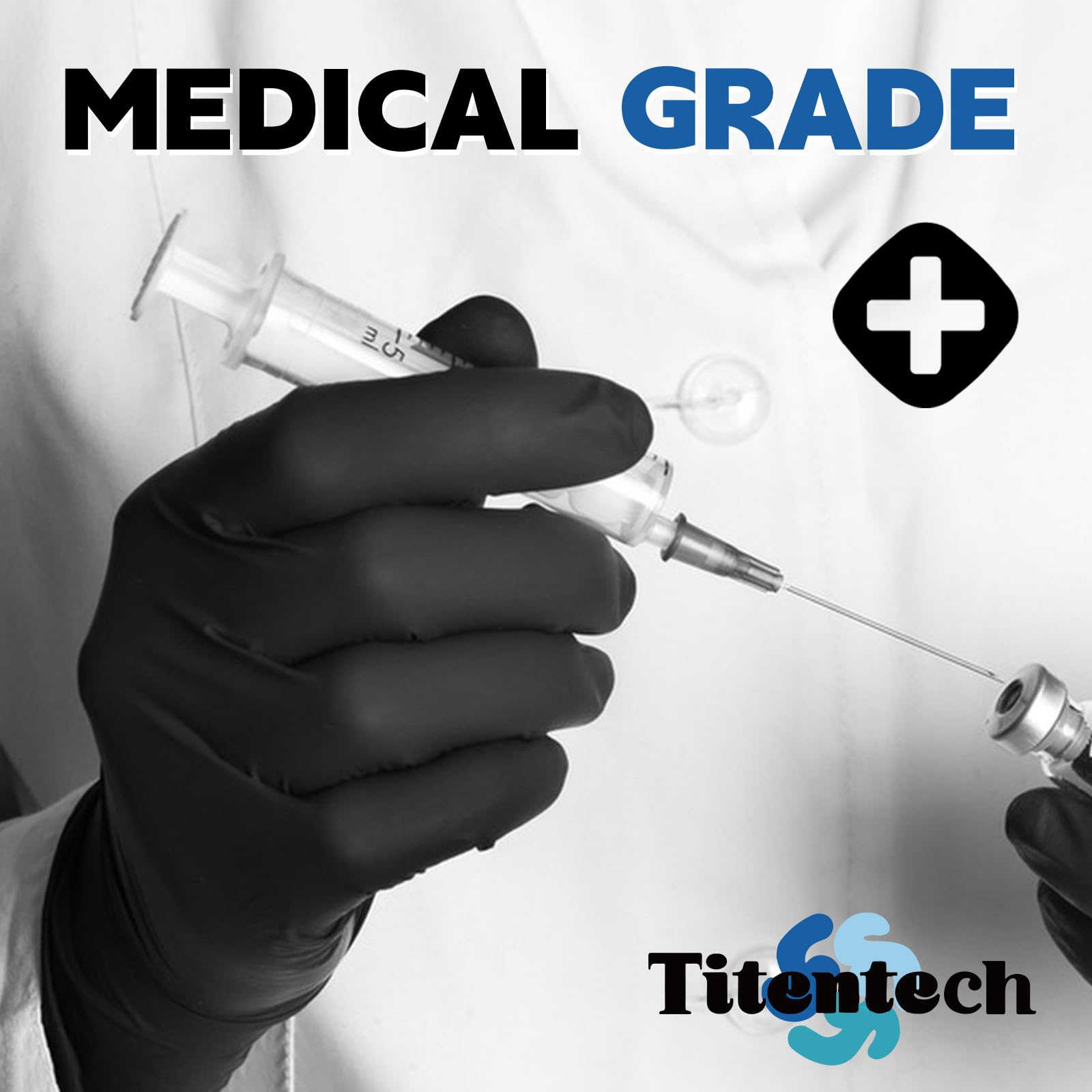 Titentech gloves suited for salon use, nail care, and client services.