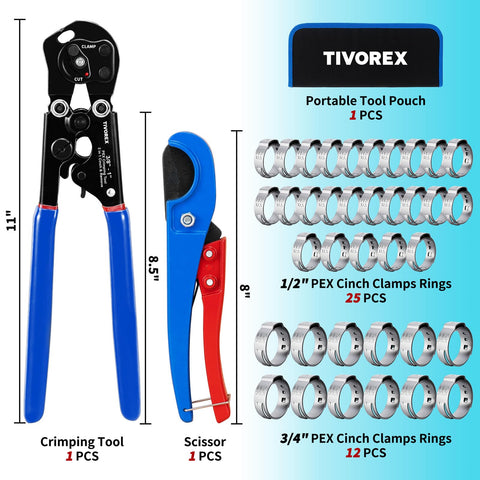Cinch and removal mode on Tivorex tool for easy adjustments