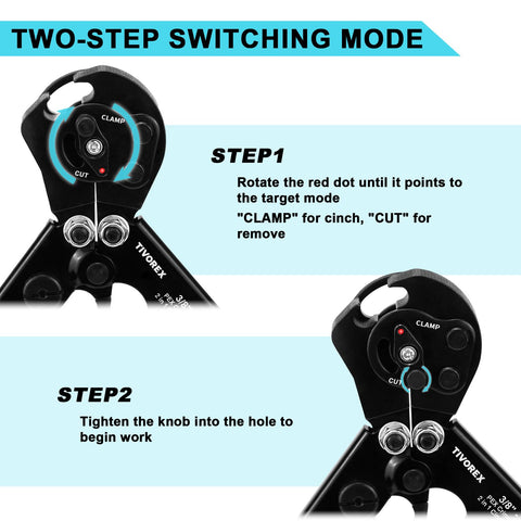Tivorex pipe cutter blade cleanly slices PEX and plastic pipes