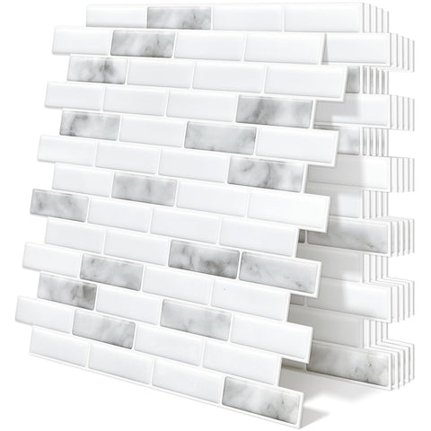 Tiwoos thick peel-and-stick backsplash tile for quick kitchen updates