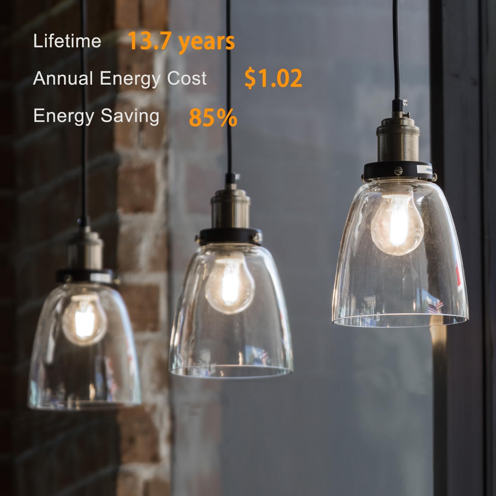 TJOY 5000K daylight LED bulb for bright kitchen and workspace