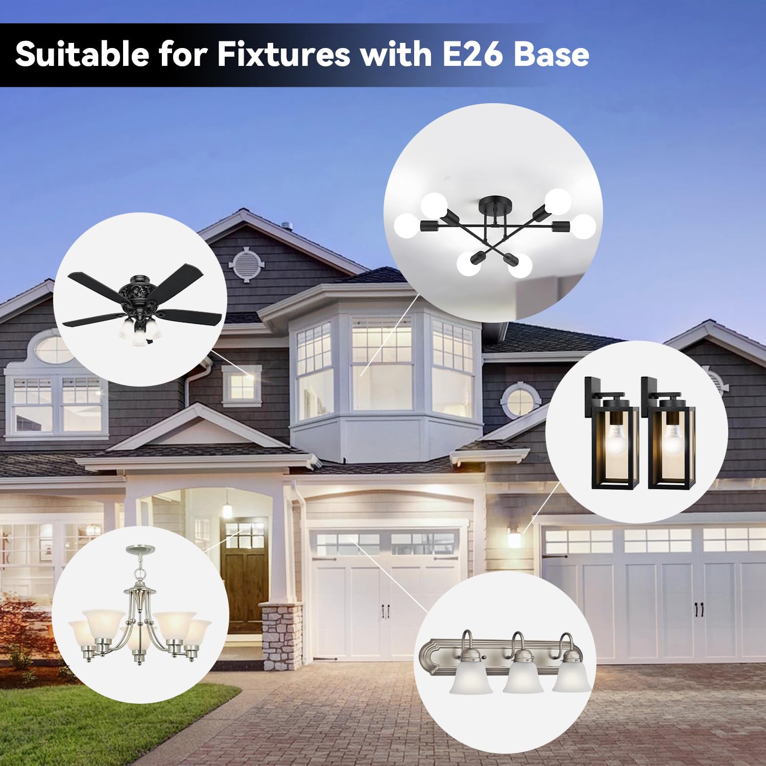 TJOY A19 LED bulbs designed for long life and reliability