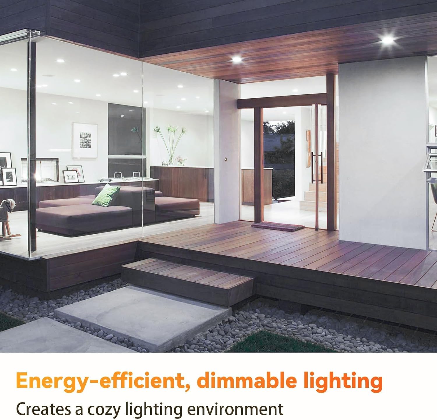 TJOY BR30 LED bulb ideal for kitchen countertops and task lighting.