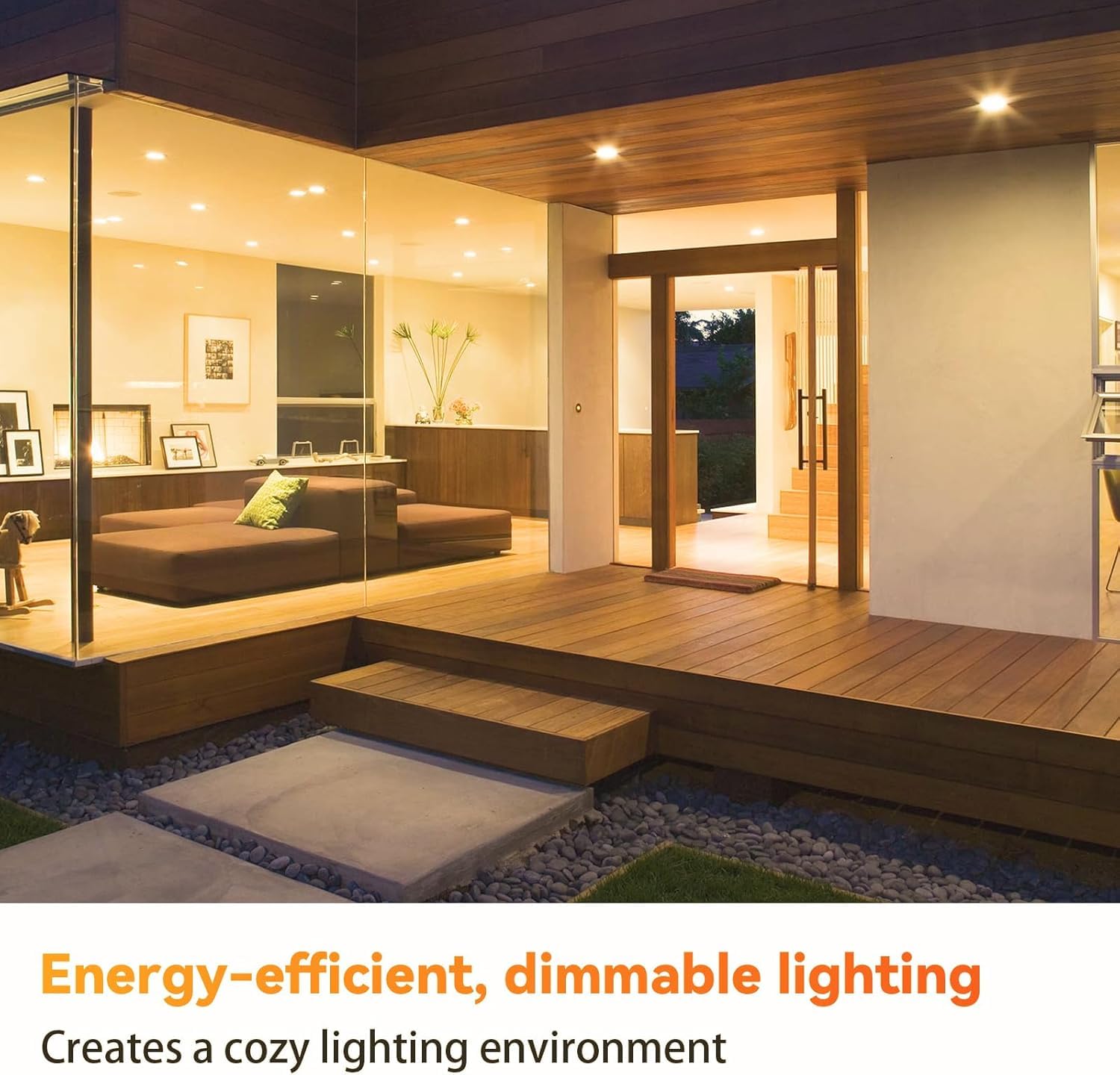 TJOY BR30 LED bulb ROHS and FCC certified ensures safety.