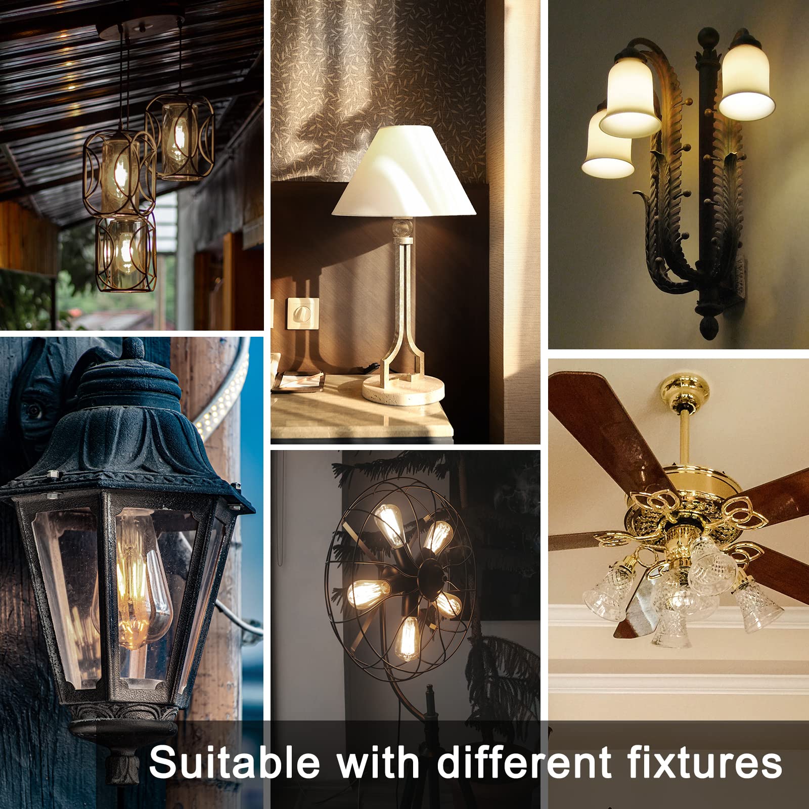 TJOY long-life LED bulb lasts up to 15,000 hours.