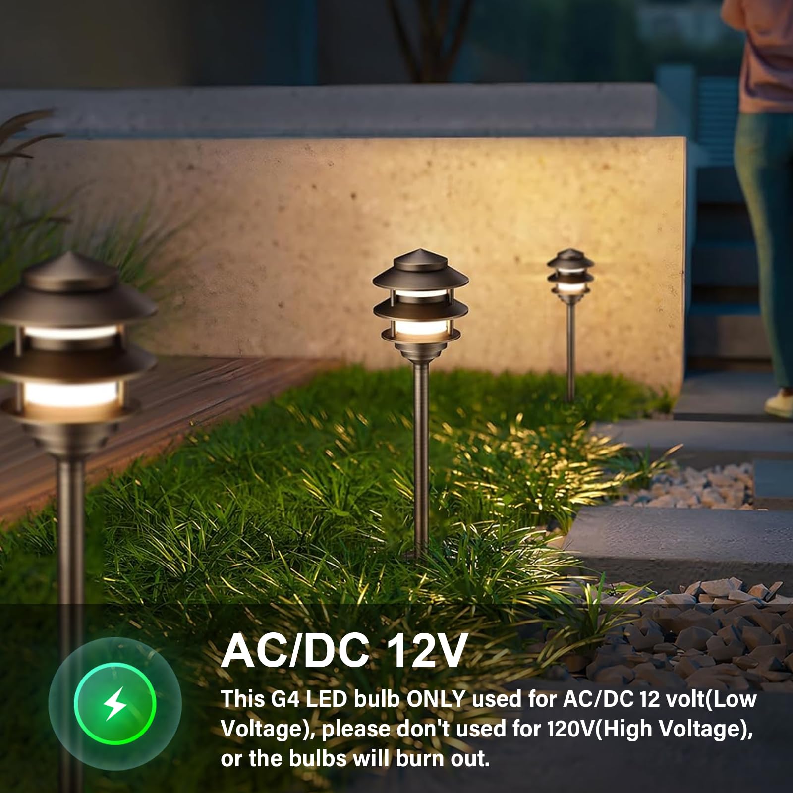 TJOY G4 LED bulb ideal fixtures like under-cabinet lighting