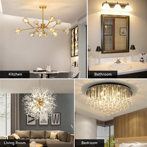 TJOY G9 LED bulb provides 450 lumens of bright, instant light.