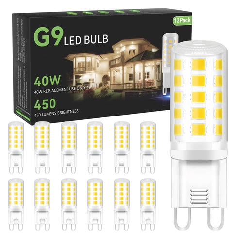 TJOY G9 LED bulb for crystal chandelier delivers bright, energy-saving illumination