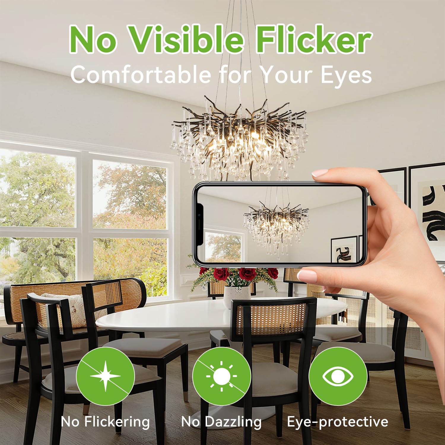 TJOY G9 LED bulb for table lamps lights instantly with no flicker