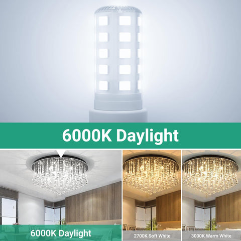 TJOY G9 LED bulb in table lamp delivers instant, non-flicker brightness.