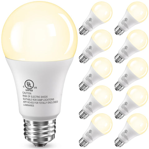 TJOY LED bulbs 100W equivalent soft white 2700K illuminate cozy spaces