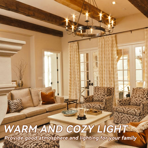 TJOY 4.5W bulbs deliver energy savings with 60W-equivalent brightness.