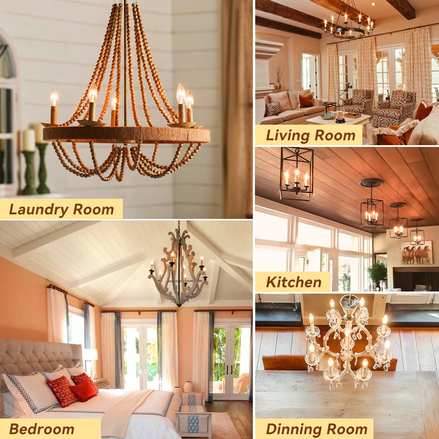 TJOY safety ring design protects fingers in ceiling fixtures.