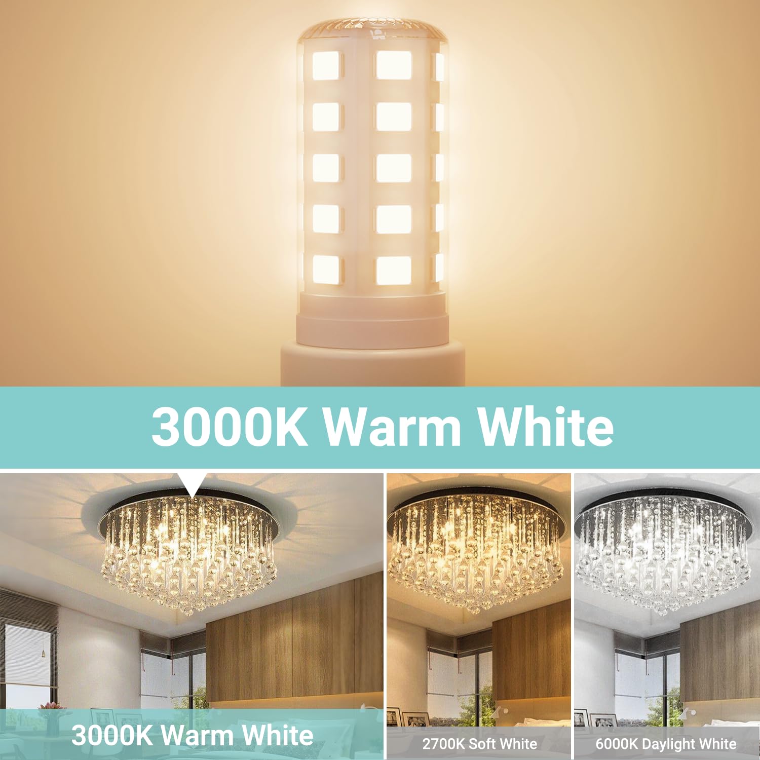 TJOY long-life LED bulb lasts up to 15,000 hours for fewer replacements