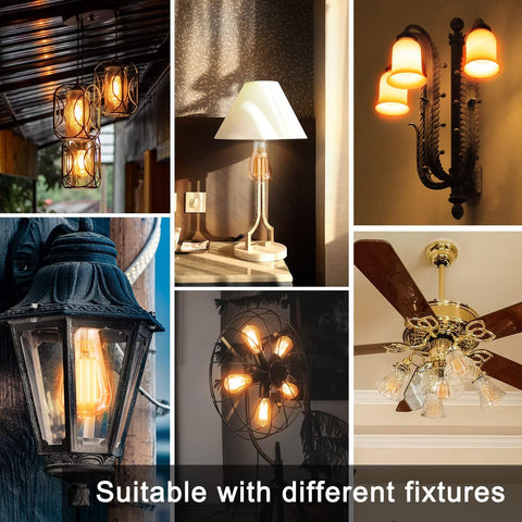 TJOY long-life LED bulb lasts up to 15,000 hours for less maintenance.