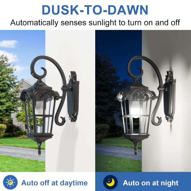 TJOY photocell sensor LED bulb for outdoor fixtures at dusk