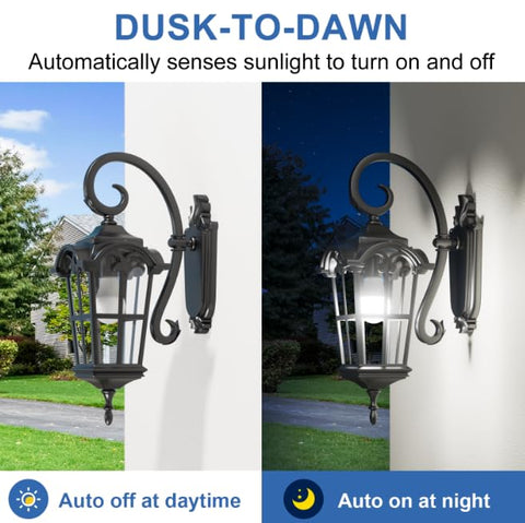TJOY photocell sensor LED bulb for outdoor fixtures at dusk