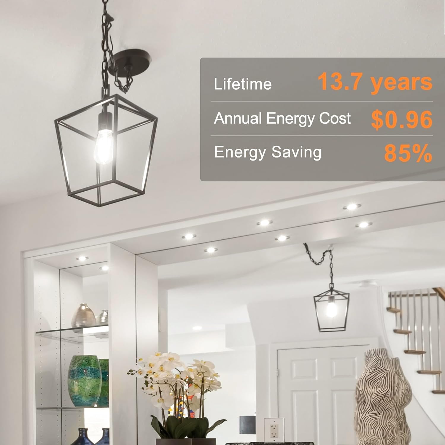 TJOY safety certified bulb with UL and RoHS listings for peace of mind.