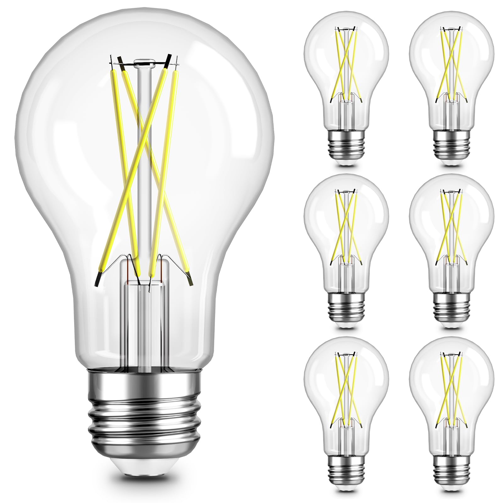 TJOY vintage Edison bulb with clear filament for decorative chandeliers