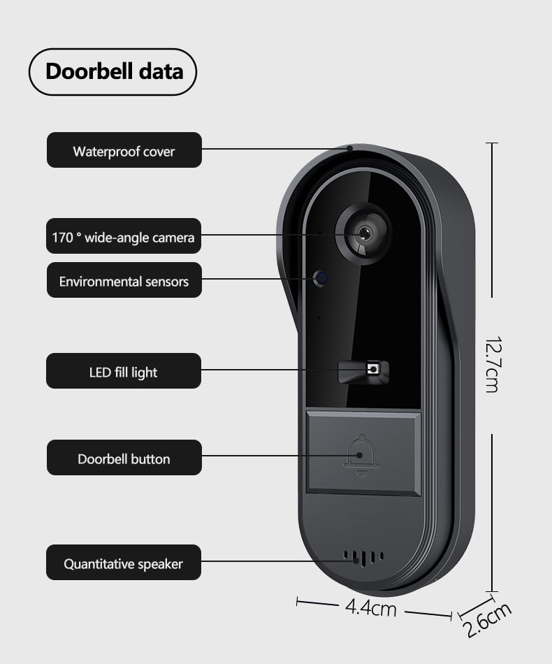 TKMARS IP65 weatherproof design withstands rain and dust.