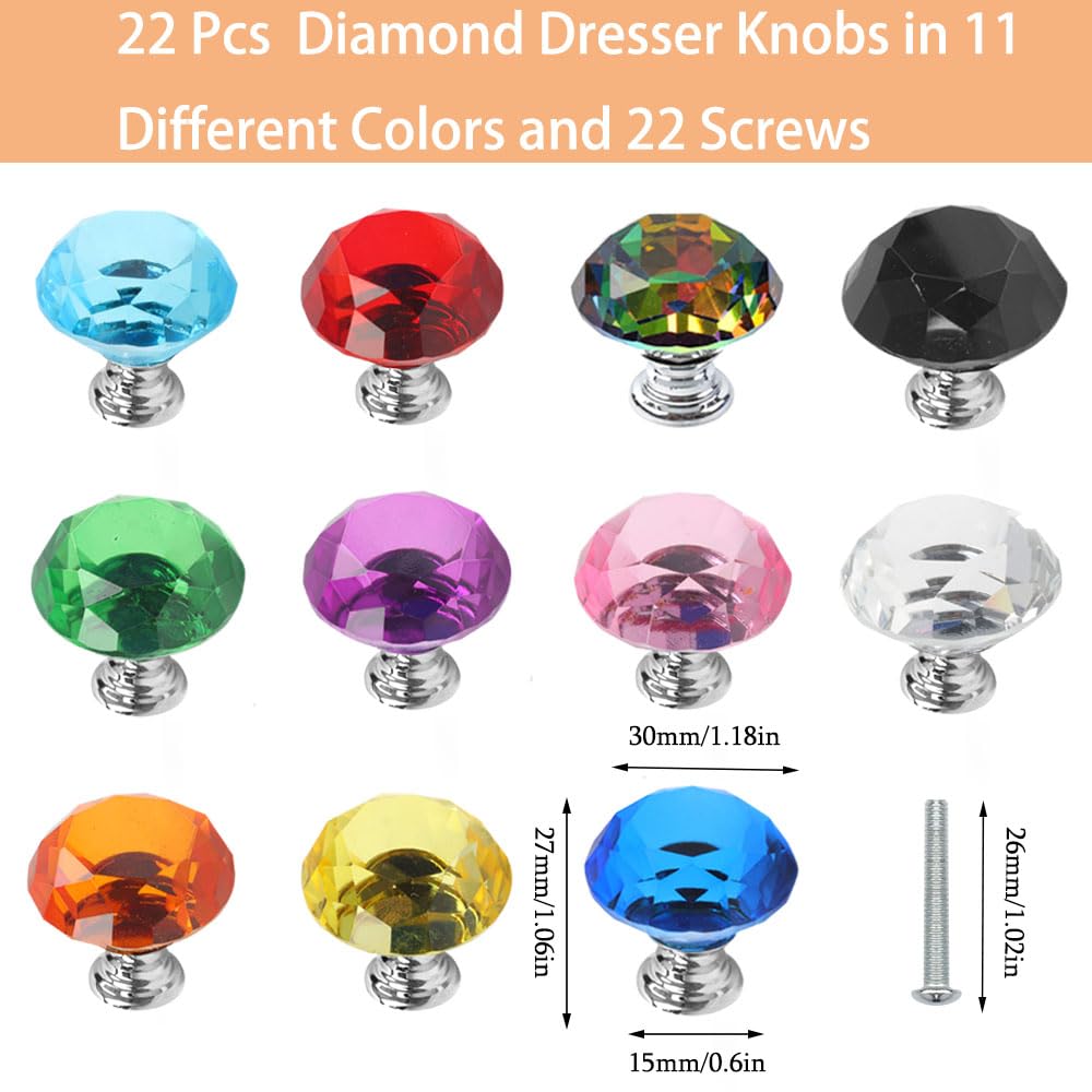 Tkocisa 30mm glass cabinet pulls provide an easy upgrade for kitchens and baths.