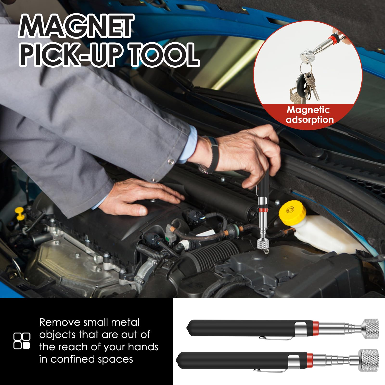 TKSDWBLTY gift-ready magnetic wand for DIY enthusiasts and homeowners.