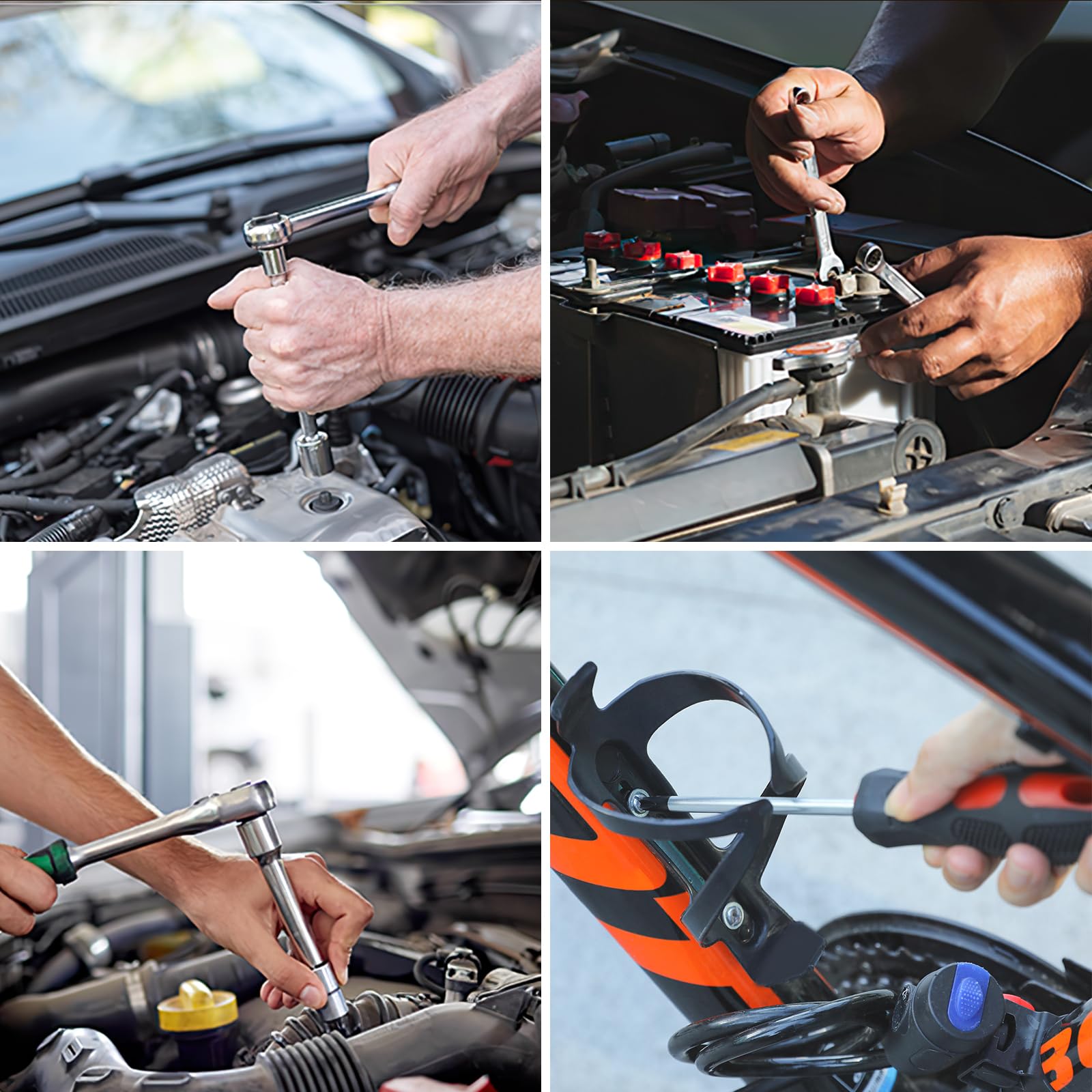TLGREEN combination wrenches provide versatile bolt tightening