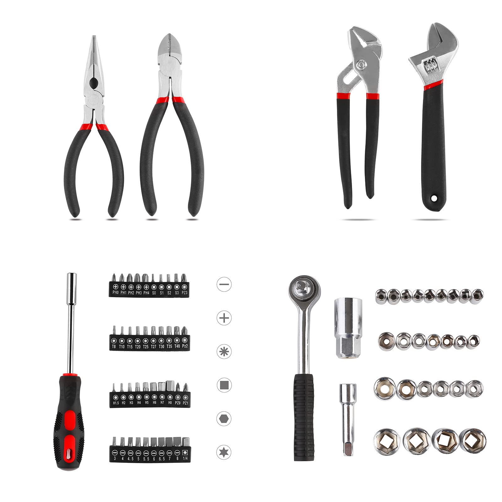 TLGREEN screwdriver set ready for assembly or repair work