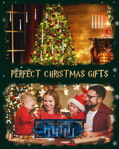TLPUHU Christmas candle decor adds magical flair to celebrations.