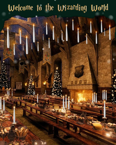TLPUHU Halloween window candles create magical night-time accents.