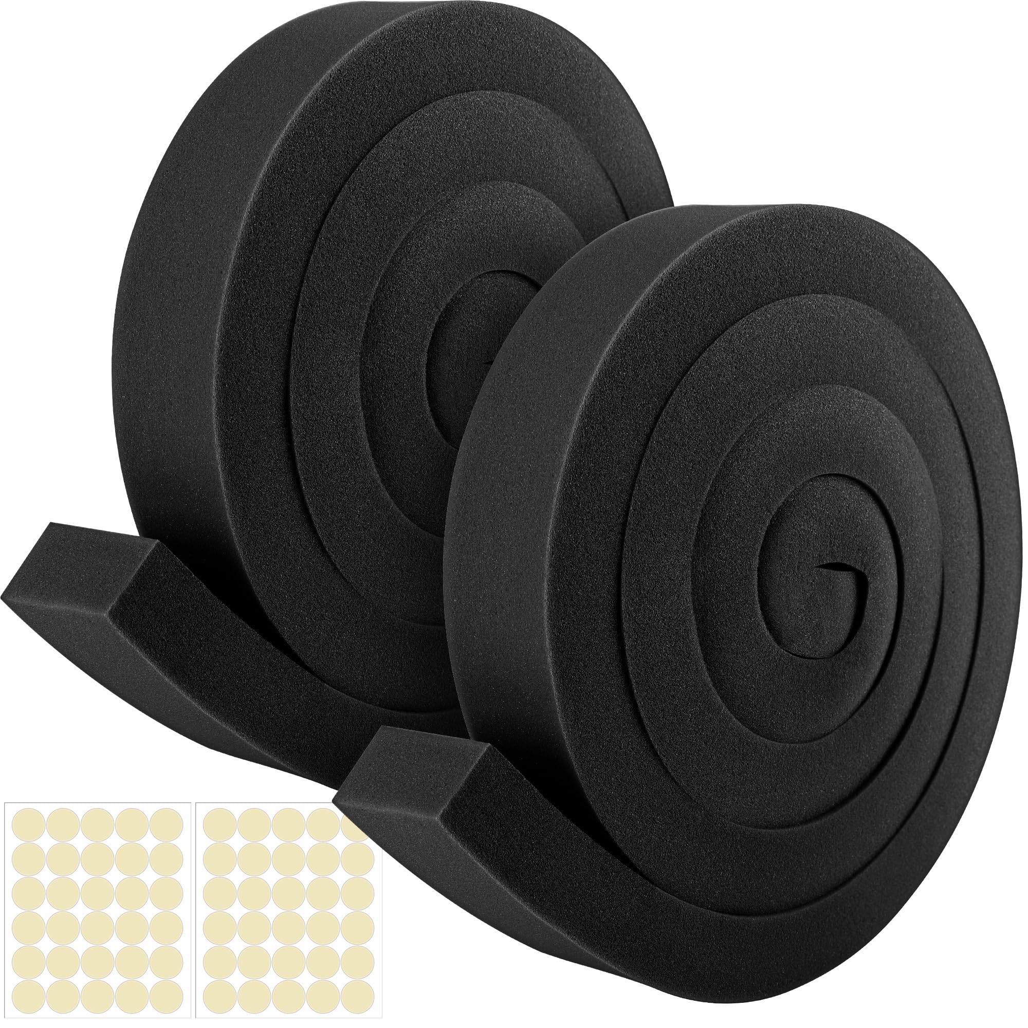 Tlswshsy foam seal for doors and windows in closeup showing draft protection and dust control.