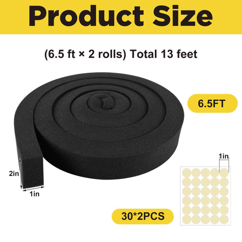Tlswshsy foam seal strip bending at a corner demonstrates customizable fit.