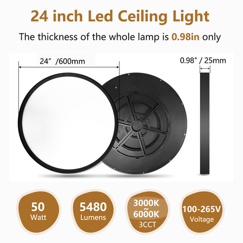 TLZ Lighting 360-degree soft light coverage for even room illumination