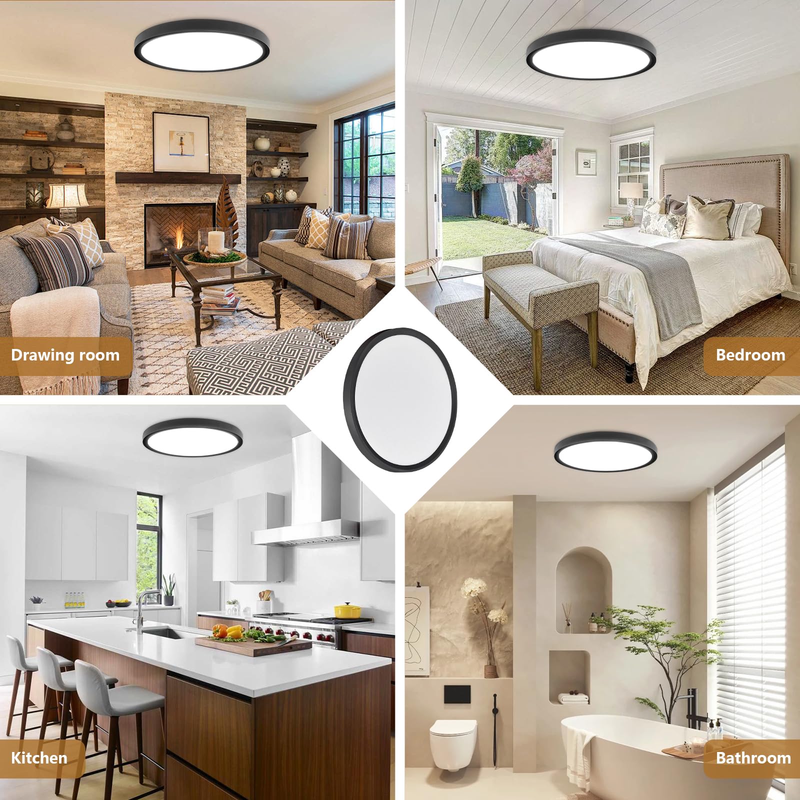 TLZ Lighting universal base enables quick, tool-free installation.