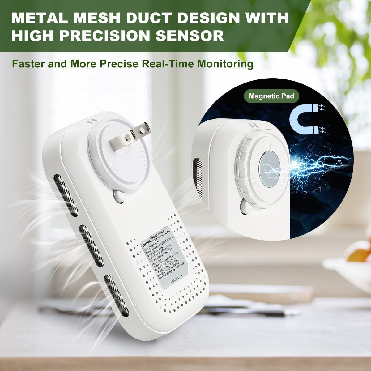 TMEOIIPY magnetic pads support quick wall mounting on iron surfaces