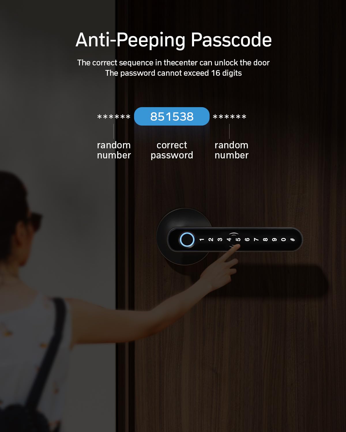 TMEZON anti-lock mode provides privacy when needed.