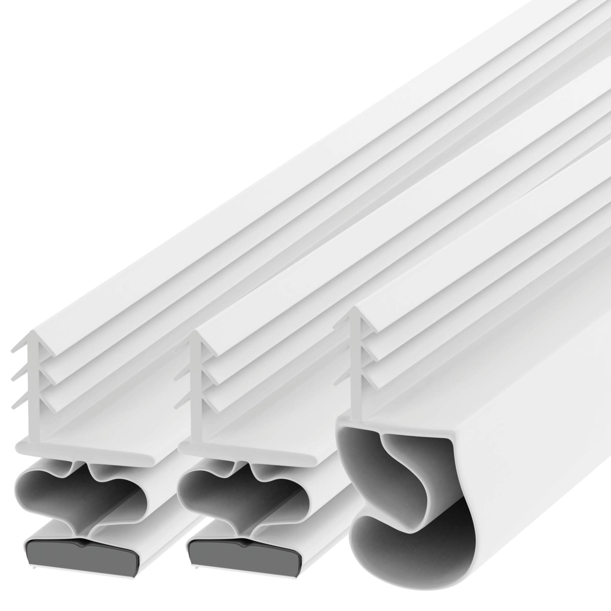 Trademark Hardware TMH 84-inch magnet piece shows a strong metal door seal.