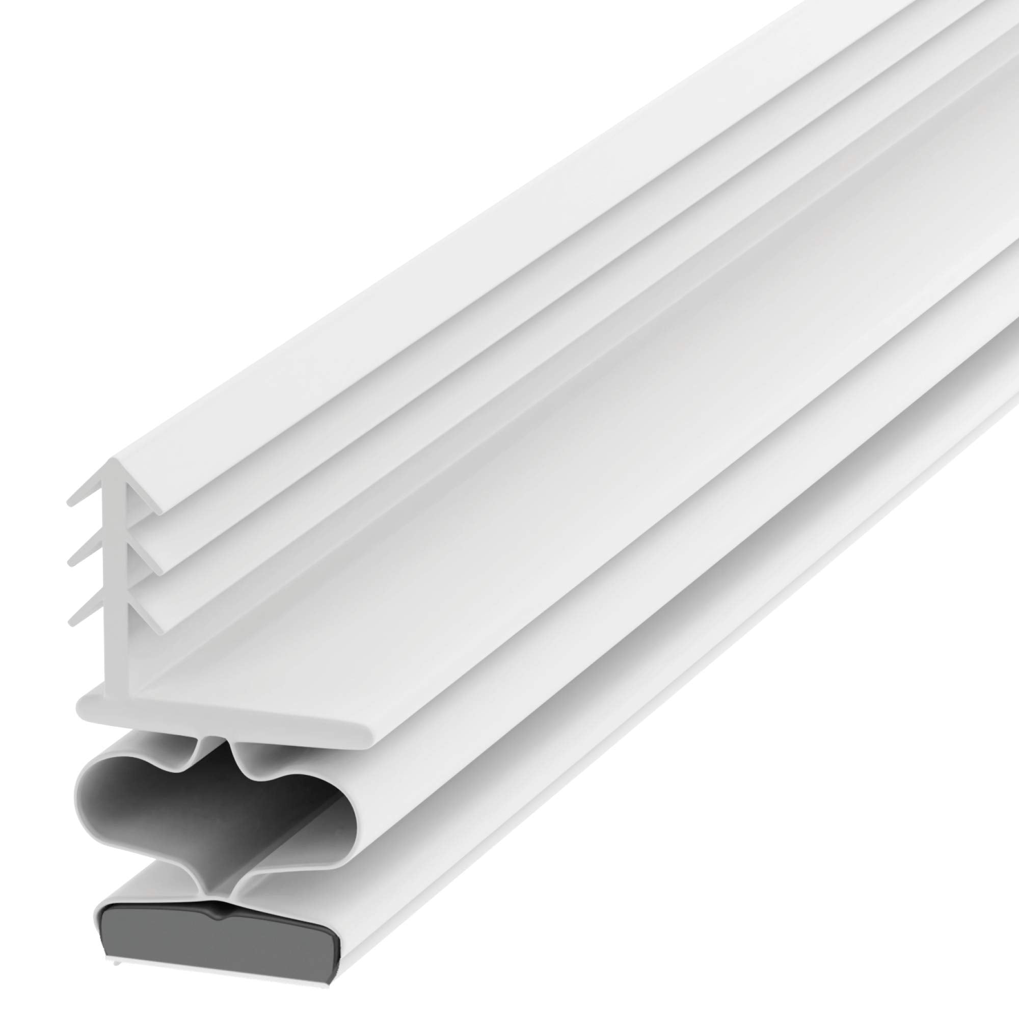 Trademark Hardware TMH white finish adds clean look and compatibility with most doors.