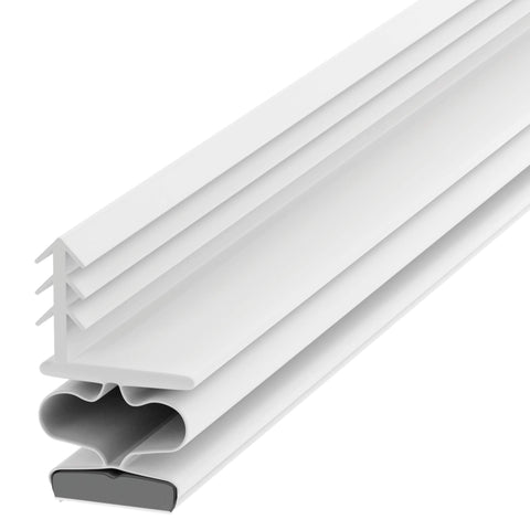 Trademark Hardware TMH white finish adds clean look and compatibility with most doors.
