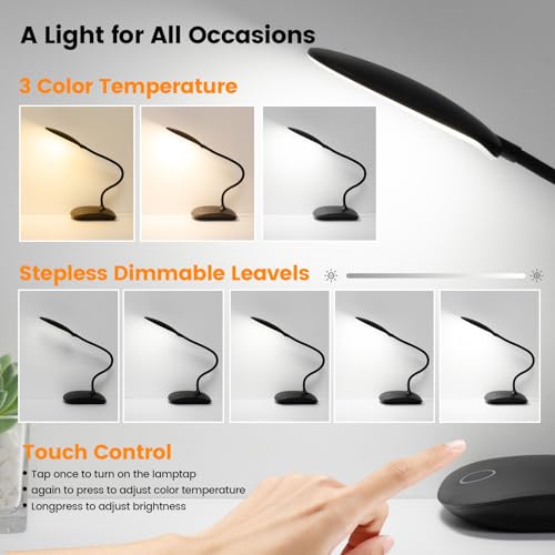 TNNOP lamp with stepless dimming for precise brightness control