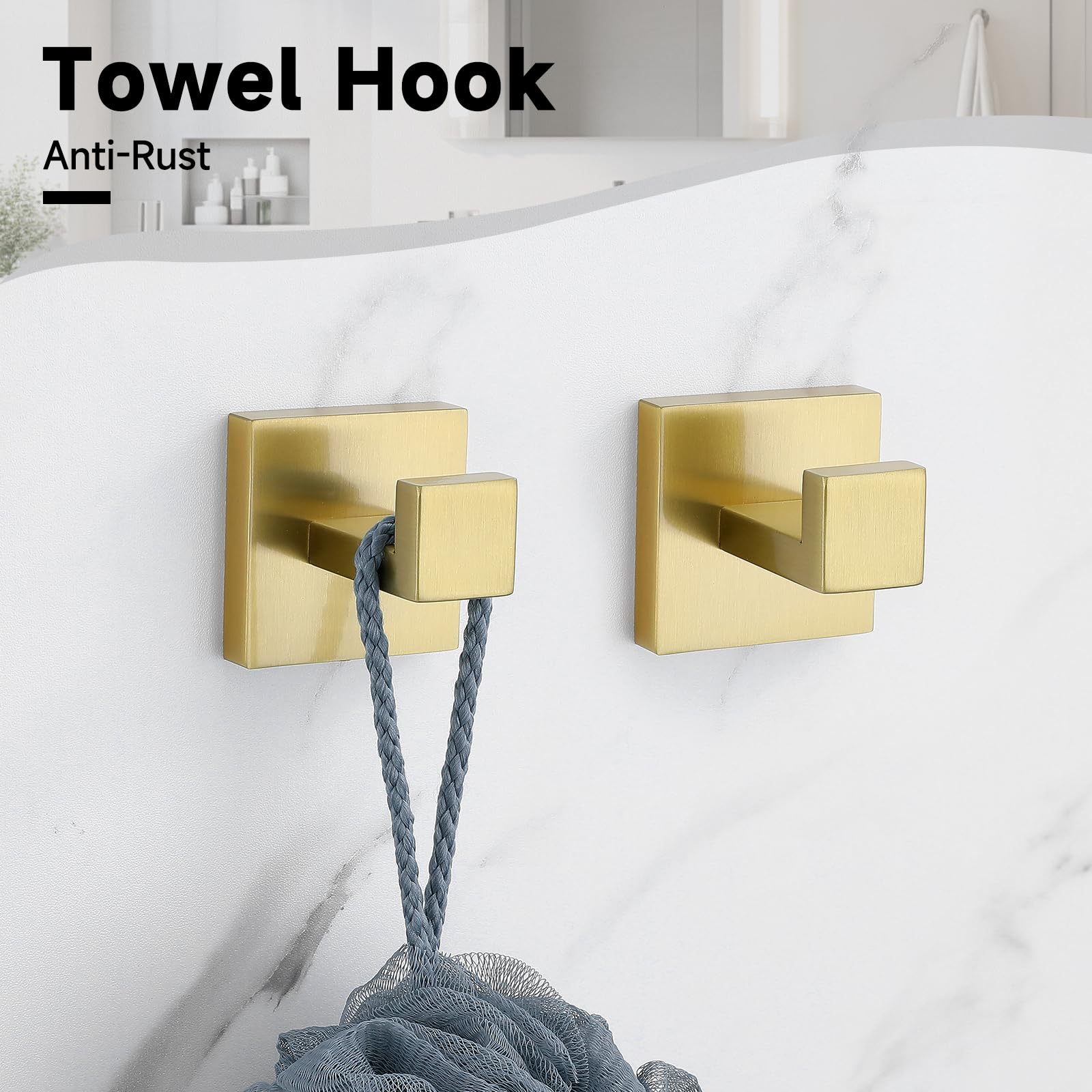 TNOMS brushed gold finish close-up reveals a multi-layer coating resisting wear.