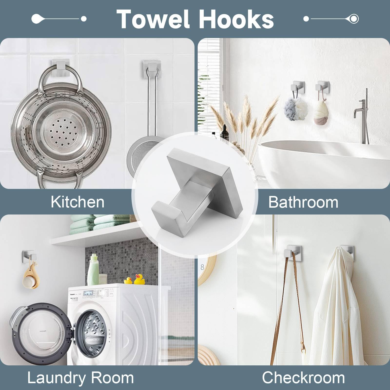 TNOMS hidden mounting holes design enhances bathroom aesthetics.